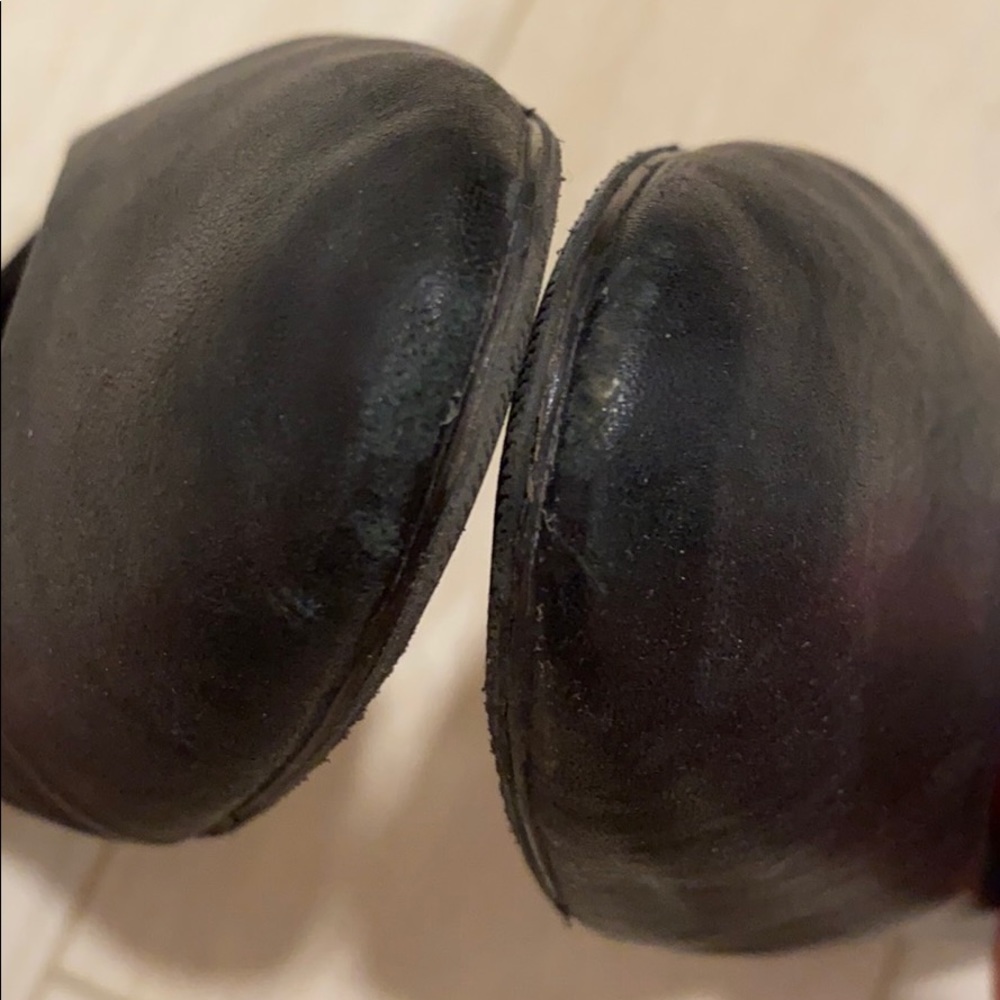 Massimo Dutti black court ballet flats sz 39 - Picture 13 of 14